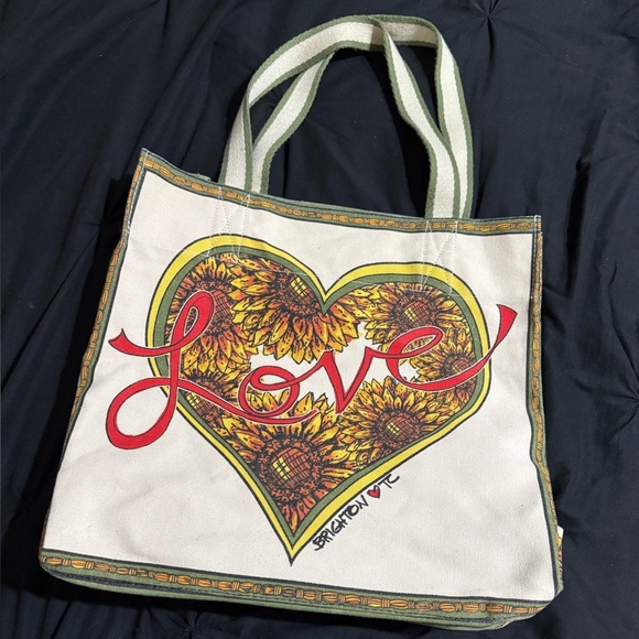 Brighton Sunflower Tote - Picture 1 of 10